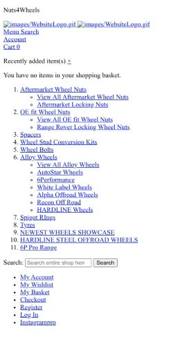 Mobile page screenshot