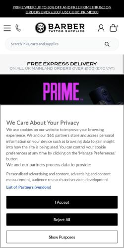Mobile page screenshot