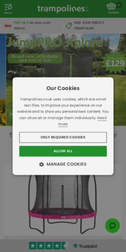 Mobile page screenshot