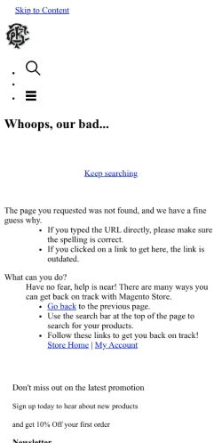 Mobile page screenshot