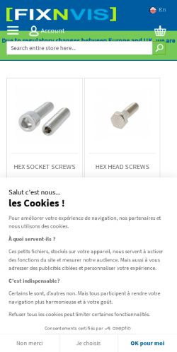 Mobile page screenshot