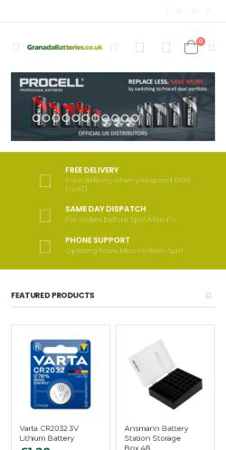 Mobile page screenshot