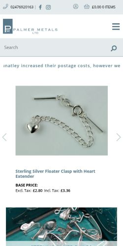 Mobile page screenshot