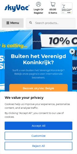 Mobile page screenshot