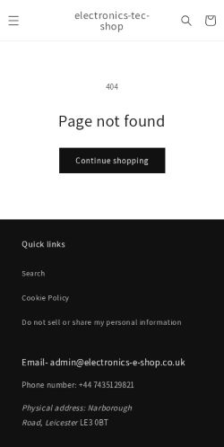 Mobile page screenshot