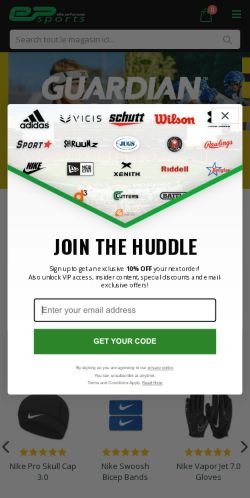 Mobile page screenshot