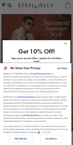 Mobile page screenshot