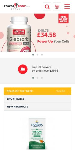 Mobile page screenshot