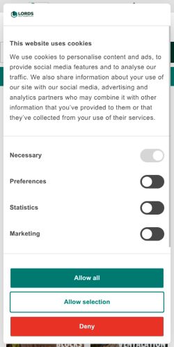 Mobile page screenshot