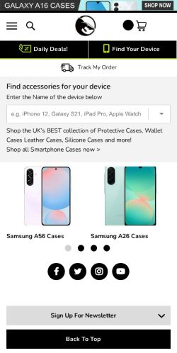 Mobile page screenshot