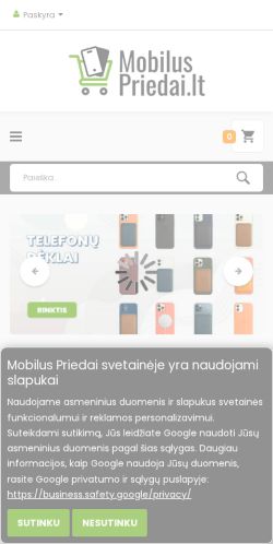 Mobile page screenshot