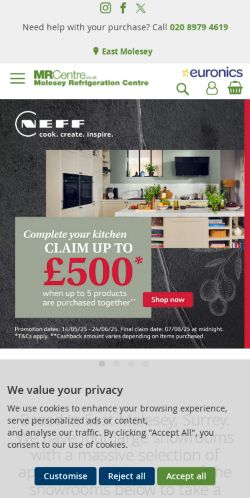 Mobile page screenshot