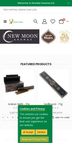 Mobile page screenshot