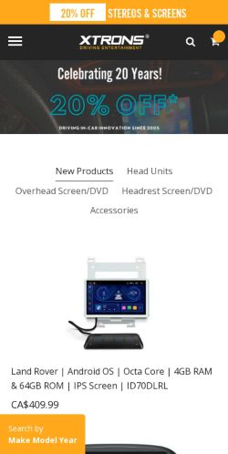 Mobile page screenshot