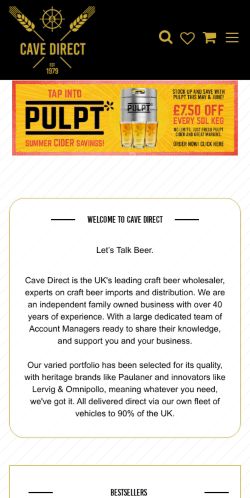 Mobile page screenshot