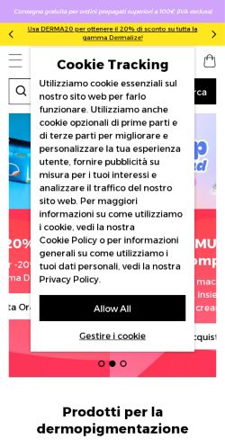 Mobile page screenshot