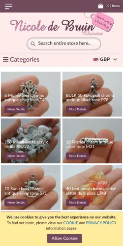 Mobile page screenshot