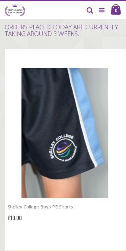 Mobile page screenshot