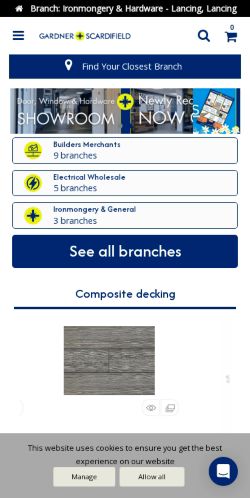 Mobile page screenshot