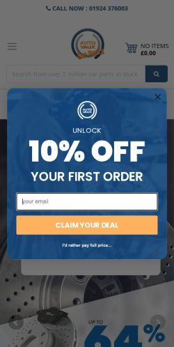 Mobile page screenshot