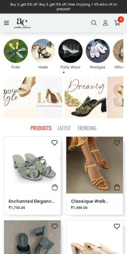Mobile page screenshot