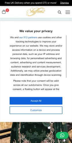 Mobile page screenshot