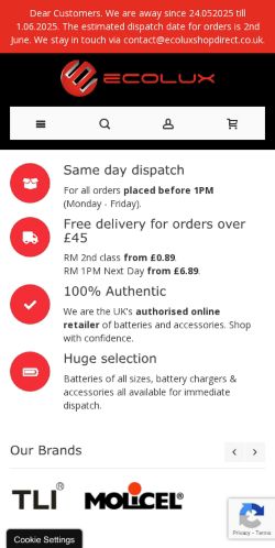 Mobile page screenshot