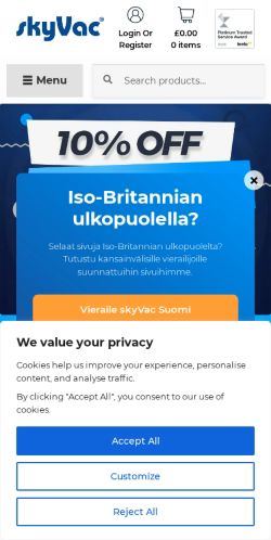 Mobile page screenshot