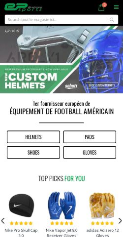 Mobile page screenshot