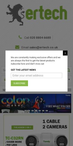 Mobile page screenshot