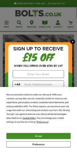 Mobile page screenshot