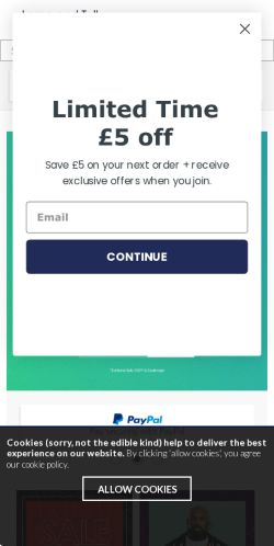 Mobile page screenshot