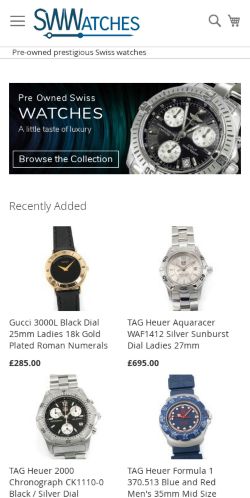 Mobile page screenshot