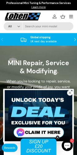 Mobile page screenshot