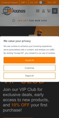 Mobile page screenshot