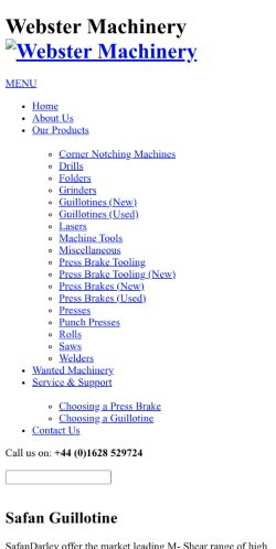 Mobile page screenshot