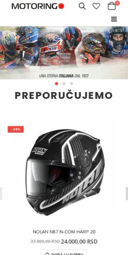 Mobile page screenshot