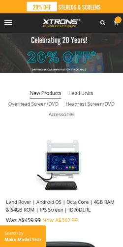 Mobile page screenshot