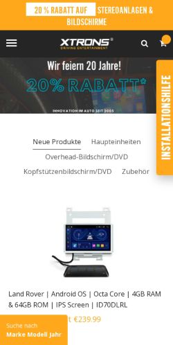 Mobile page screenshot