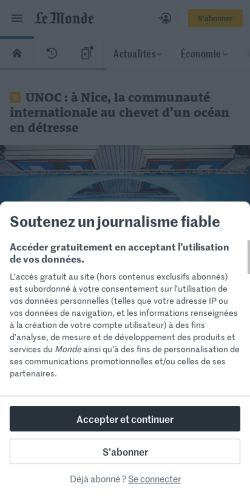 Mobile page screenshot