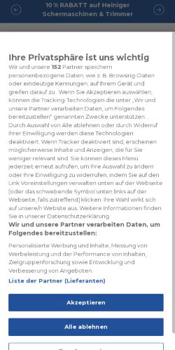 Mobile page screenshot