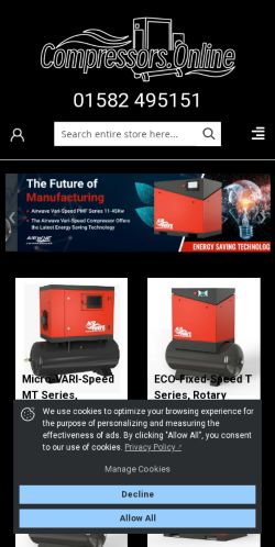 Mobile page screenshot