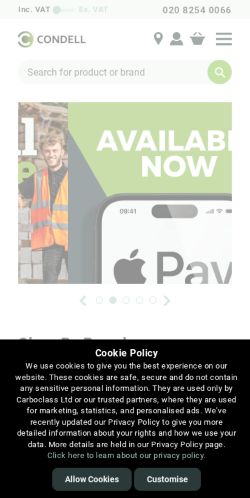 Mobile page screenshot