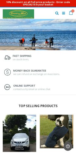 Mobile page screenshot