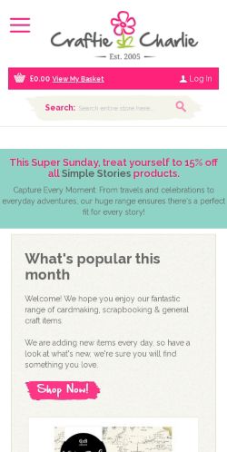 Mobile page screenshot