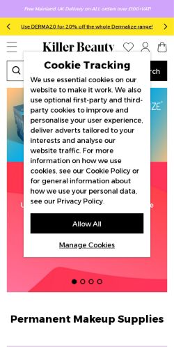 Mobile page screenshot