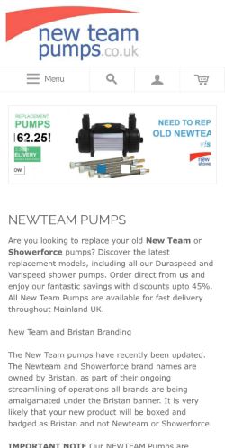Mobile page screenshot
