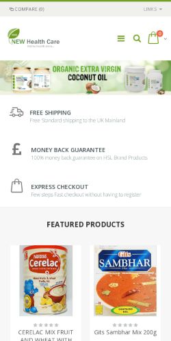 Mobile page screenshot