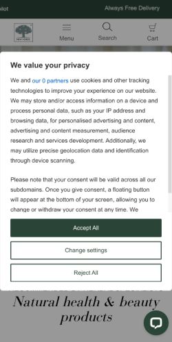Mobile page screenshot