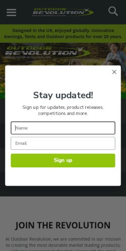 Mobile page screenshot